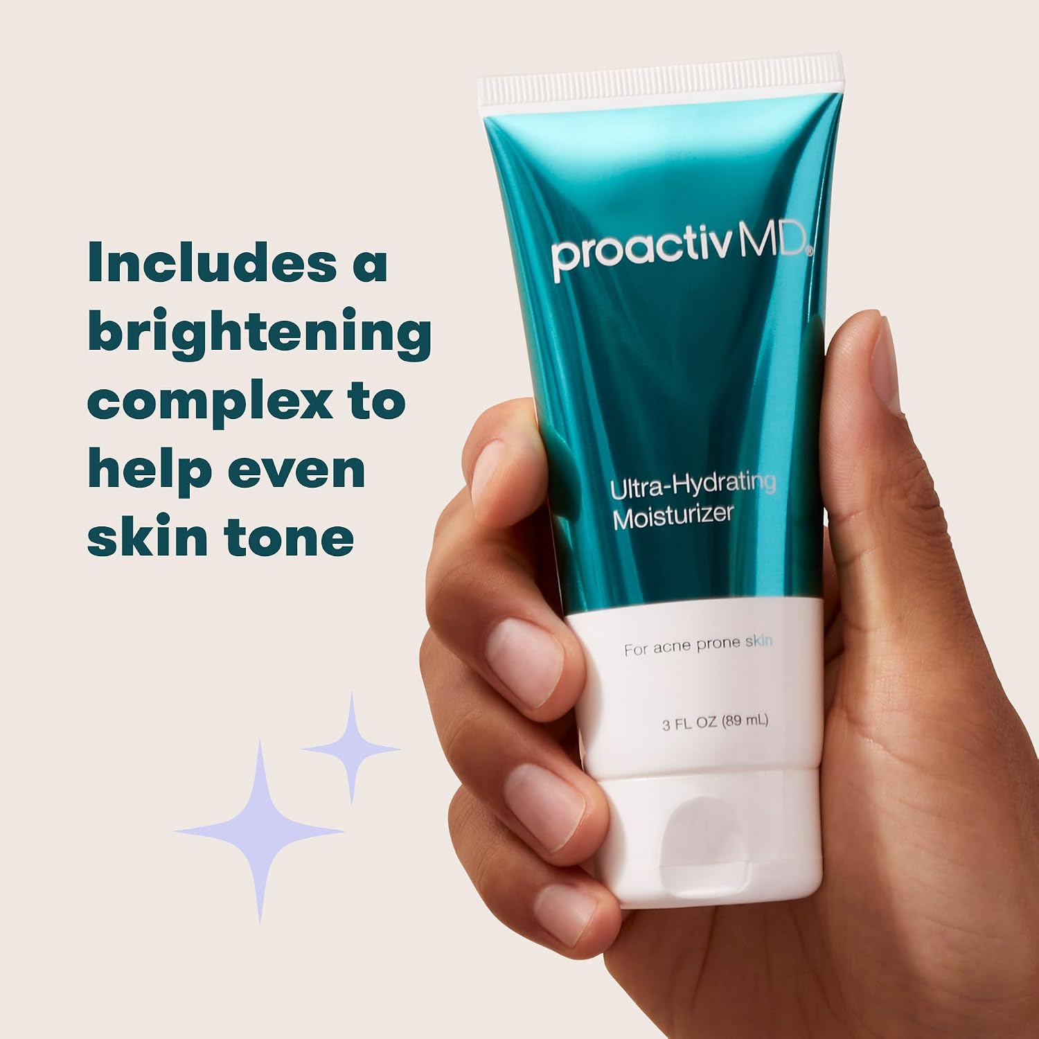 Proactiv MD Ultra-Hydrating Hyaluronic Acid Daily Face Moisturizer, Nourishing Hydrator with Skin Brightening Complex, 3 Fl Oz