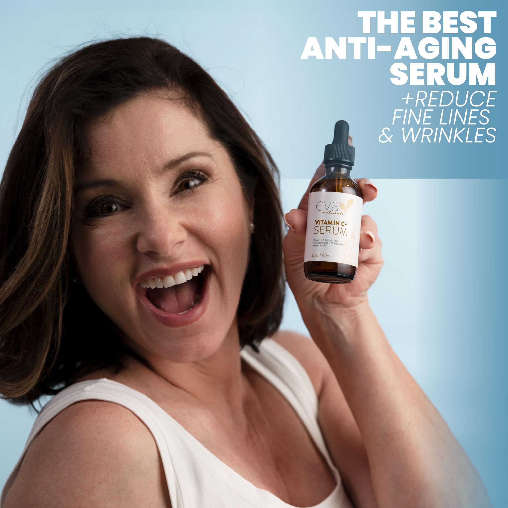 Vitamin C Serum for Face with Retinol (0.30%) & Salicylic 0.83% + Hyaluronic | Skin Refining Facial Serum for Uneven Tone, Texture & Hydration | Lightweight Daily Skincare for All Skin Types
