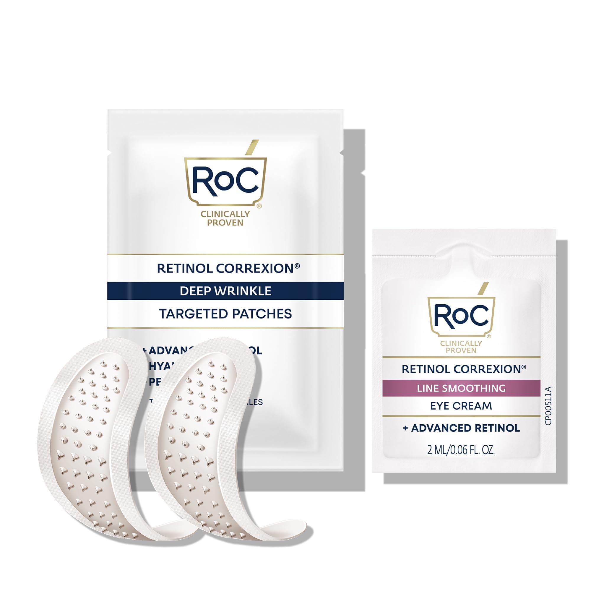 RoC Retinol Correxion Wrinkle Filler for Deep Wrinkles with Hyaluronic Acid & Retinol, Skin Care for Women and Men, 1 Fl Oz (Packaging May Vary)
