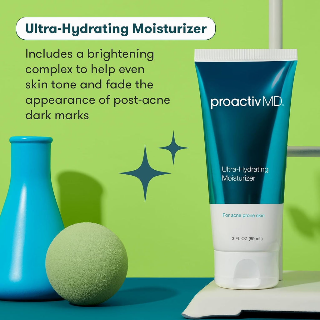 Proactiv MD Ultra-Hydrating Hyaluronic Acid Daily Face Moisturizer, Nourishing Hydrator with Skin Brightening Complex, 3 Fl Oz