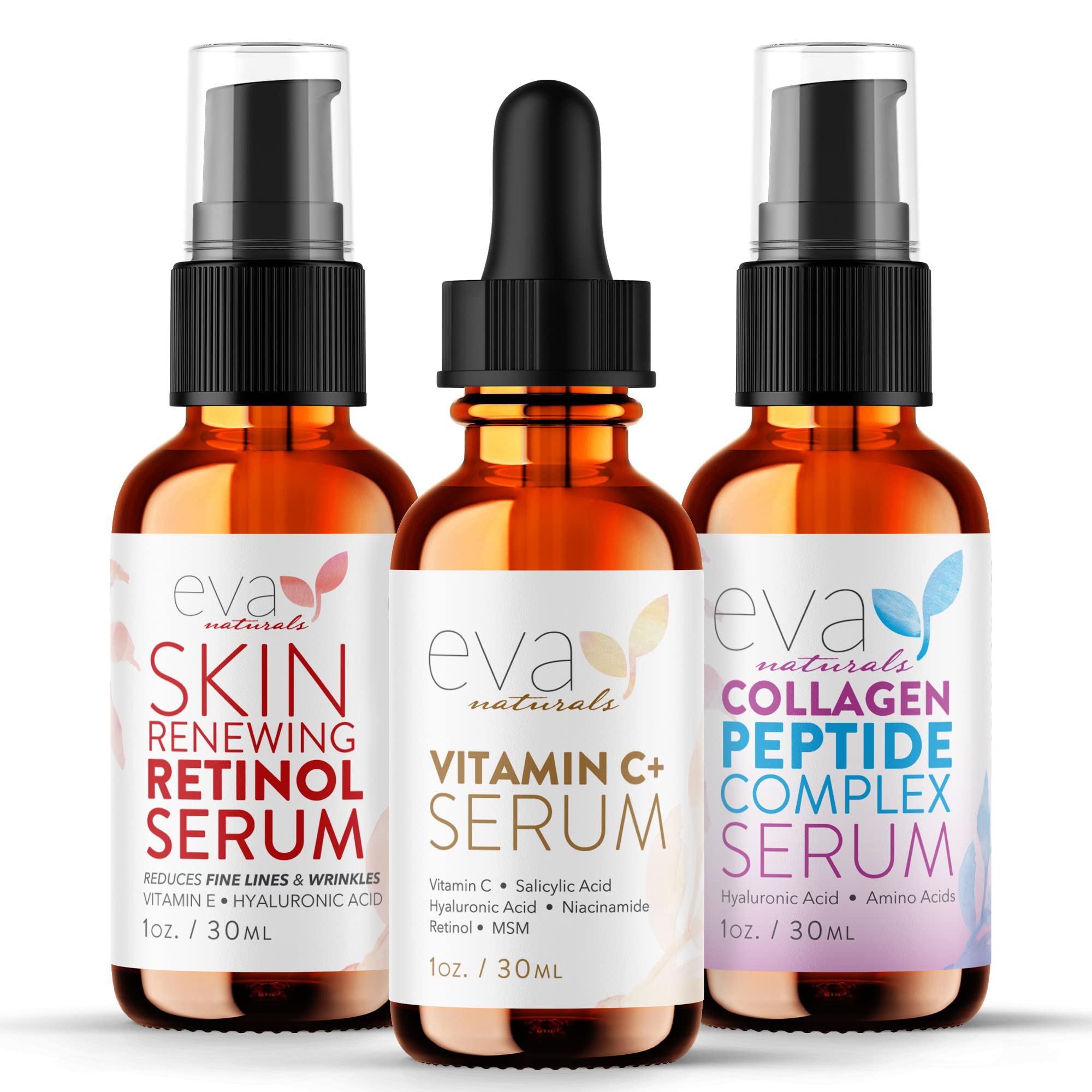 Vitamin C Serum for Face with Retinol (0.30%) & Salicylic 0.83% + Hyaluronic | Skin Refining Facial Serum for Uneven Tone, Texture & Hydration | Lightweight Daily Skincare for All Skin Types